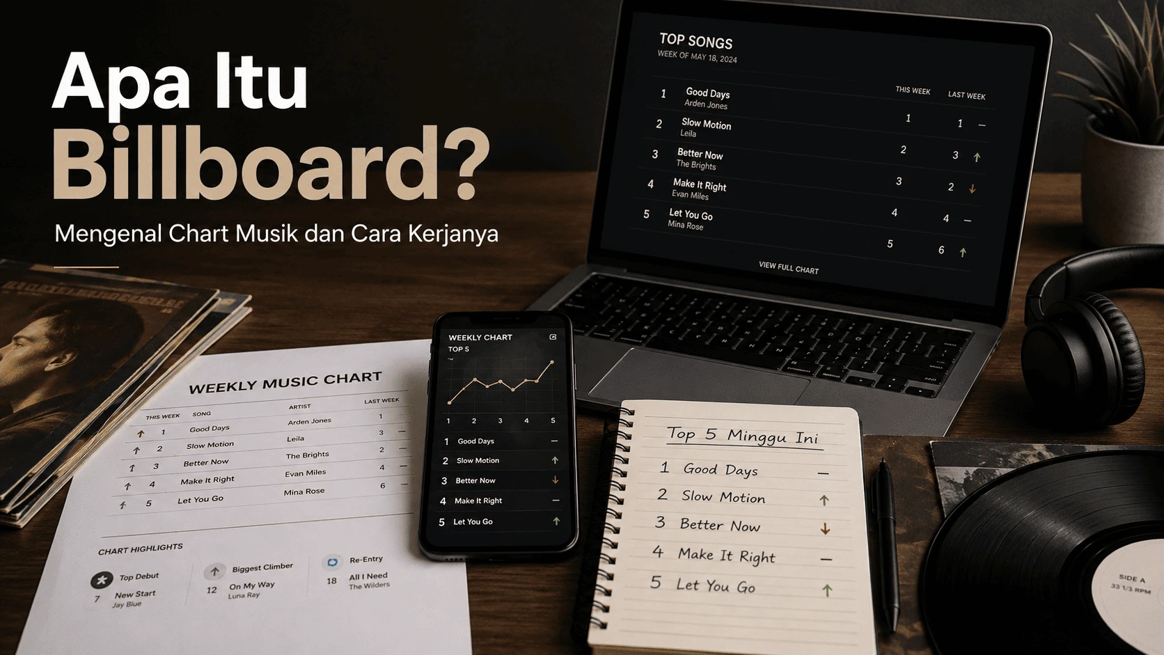 Apa Itu Billboard? Mengenal Chart Musik dan Cara Kerjanya