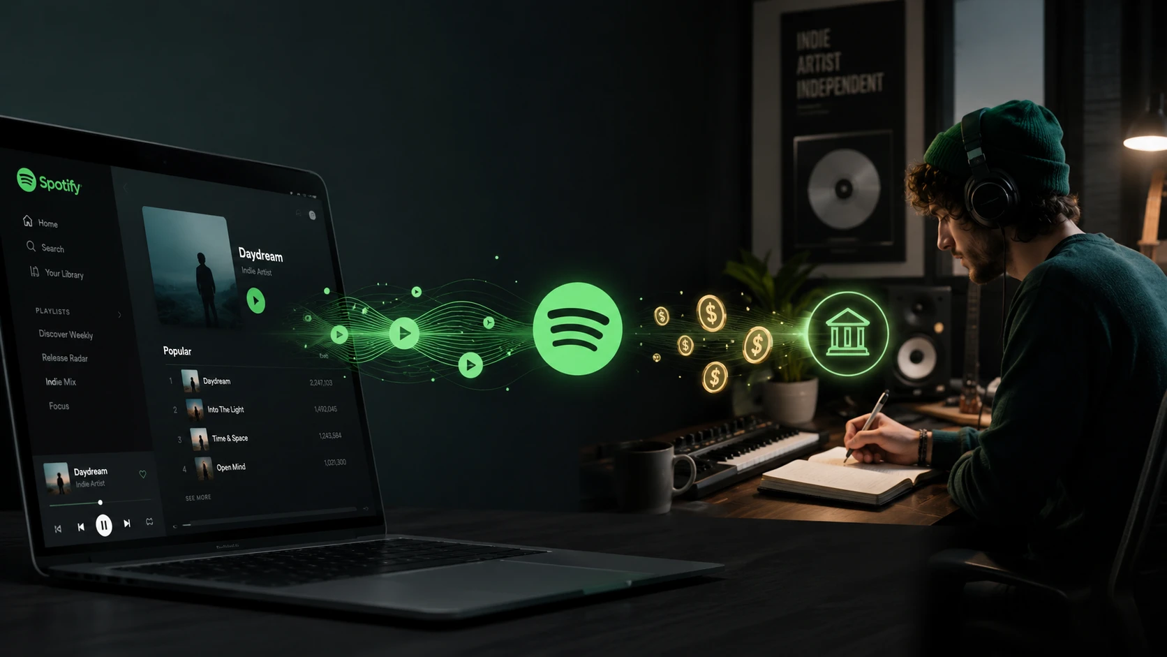 Bagaimana Spotify Membayar Musisi? Cara Royalti Streaming Bekerja