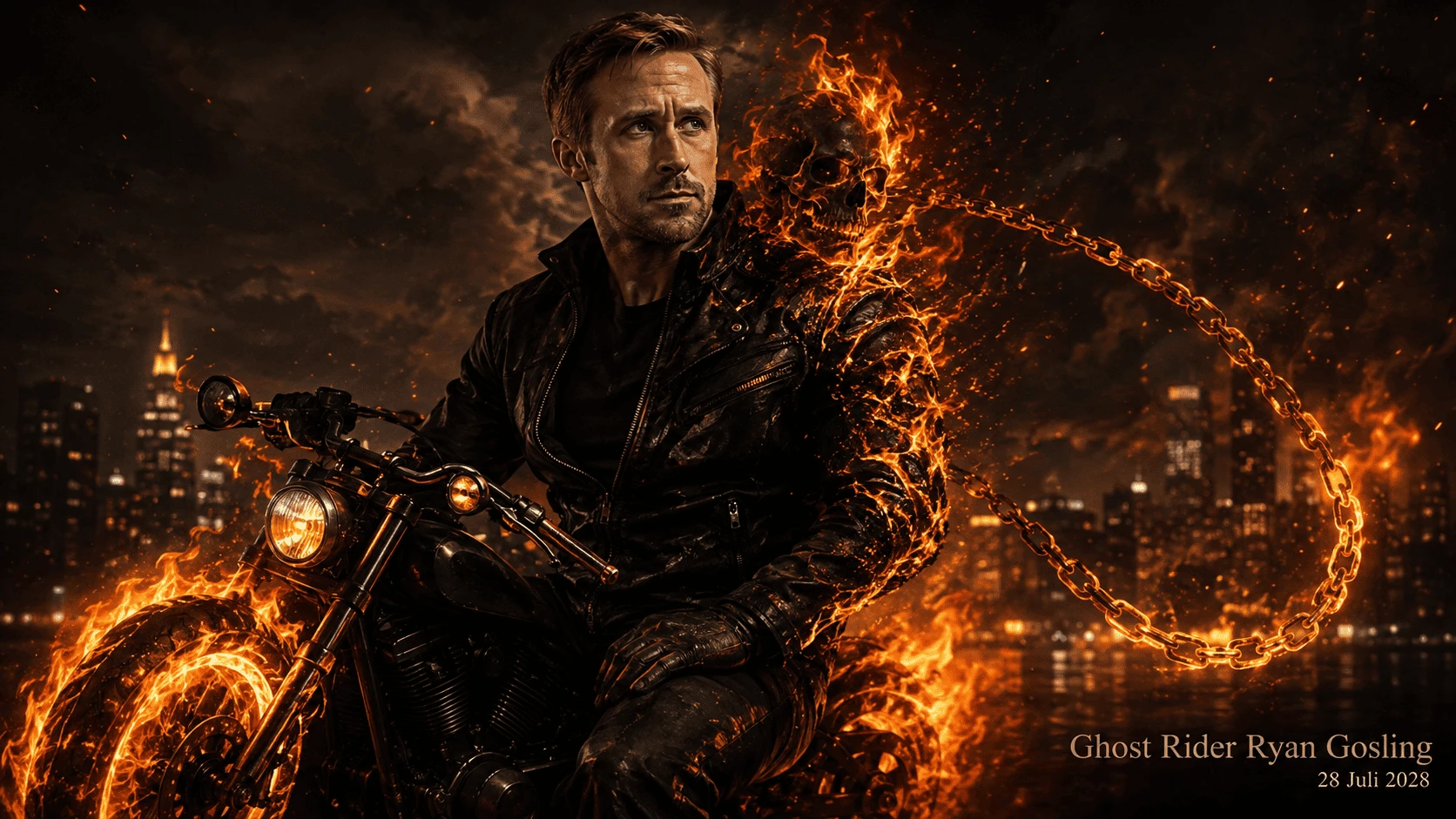 Ghost Rider Ryan Gosling Tayang 28 Juli 2028