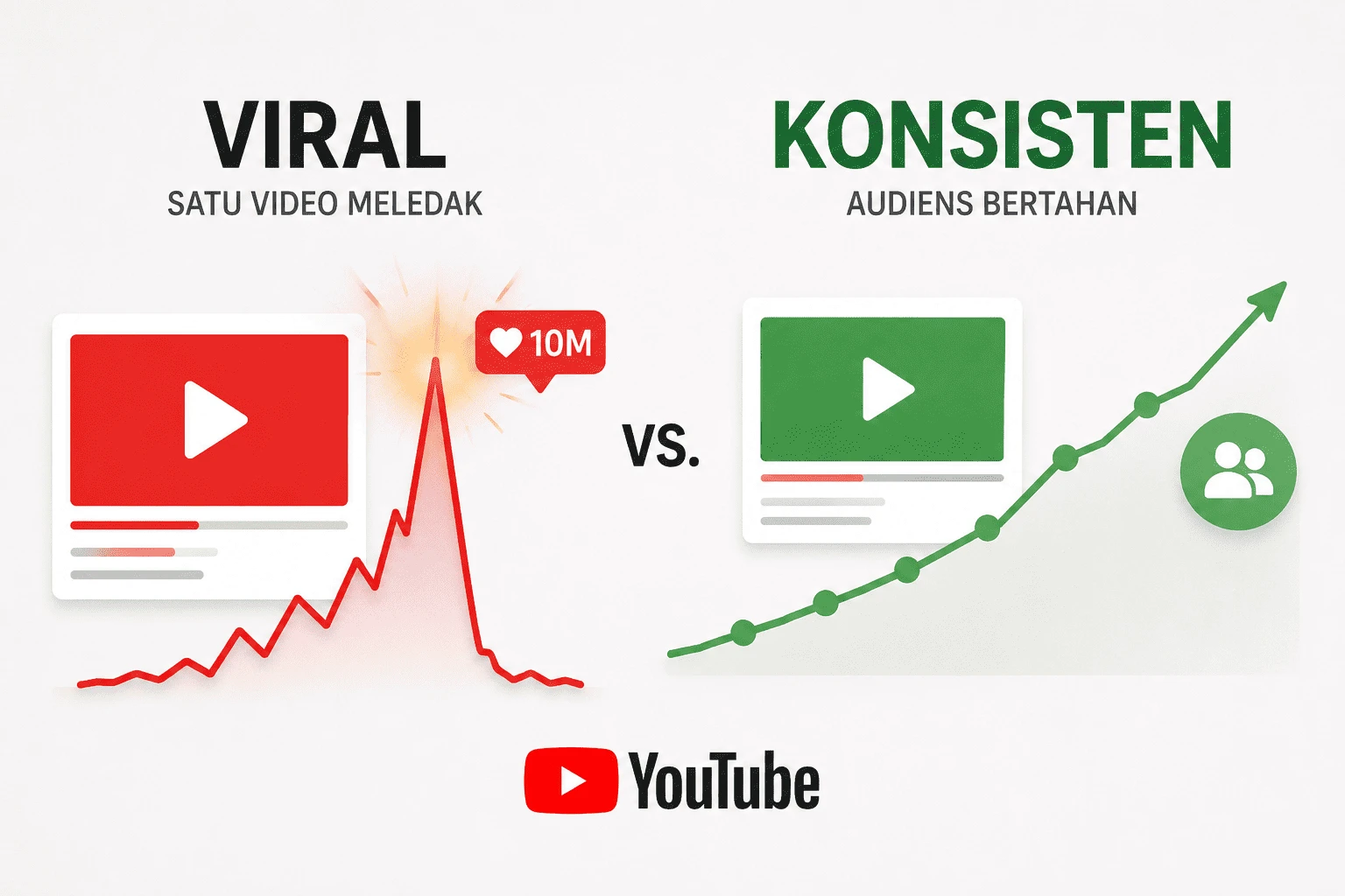 YouTube Tidak Lagi Cukup dengan Viral, Kreator Harus Konsisten?